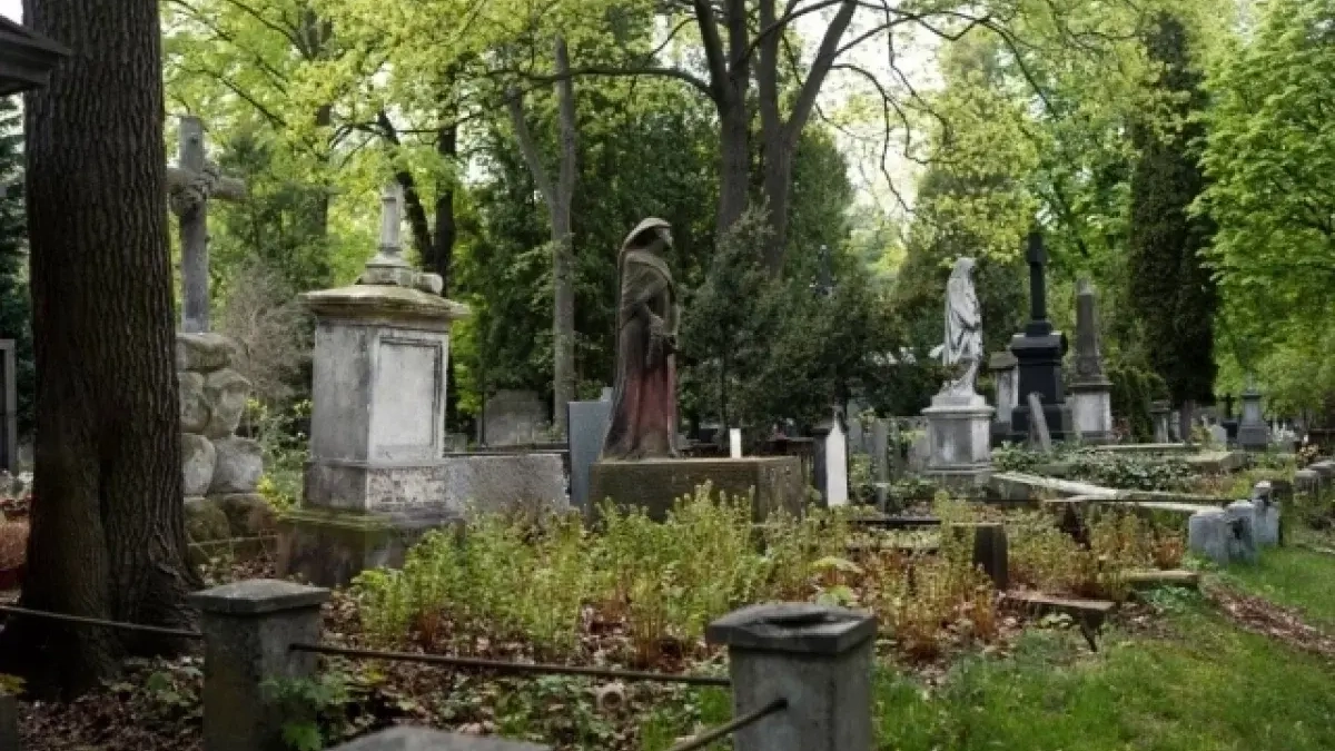 Центнерная плита памятника раздавила пальцы женщине на кладбище в Новочеркасске