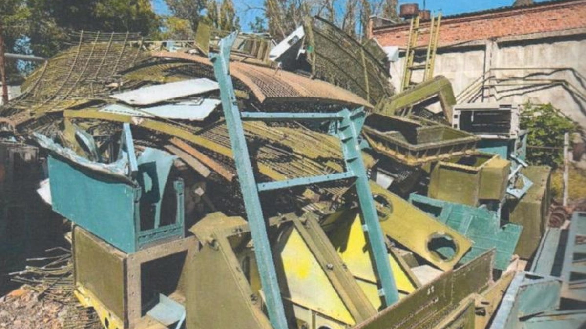 В Ростовской области продают металлолом от зенитного комплекса за 3,6 млн рублей