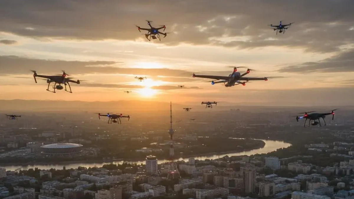 В Ростовской области сбиты дроны над Шолоховским районом — режим опасности снят