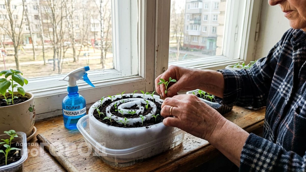 Сею томаты в холодный грунт без прогрева — всходят дружно, стебель крепкий, корни не оборвать