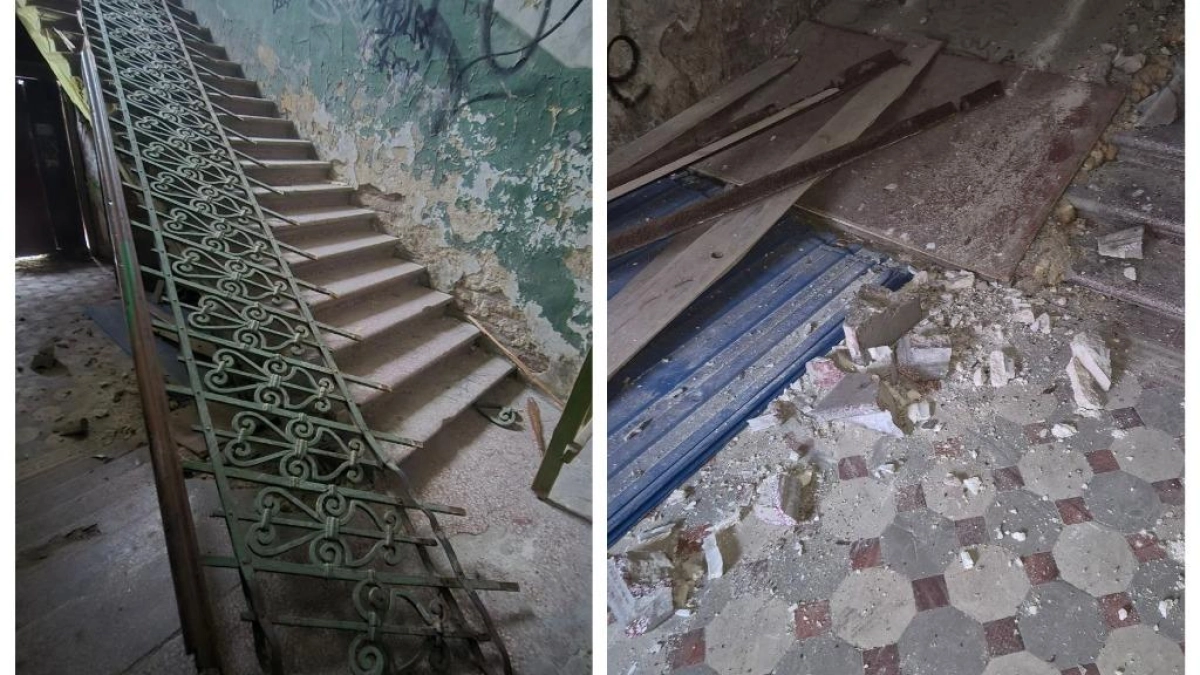 Вандалы снова атаковали Дом Красса: активисты пресекли разграбление памятника