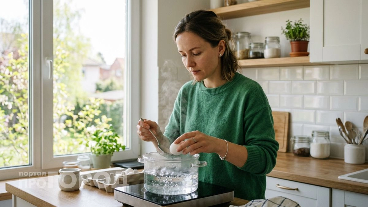 Одна деталь при варке яиц решает всё — кладёте не в ту воду и потом мучаетесь с очисткой