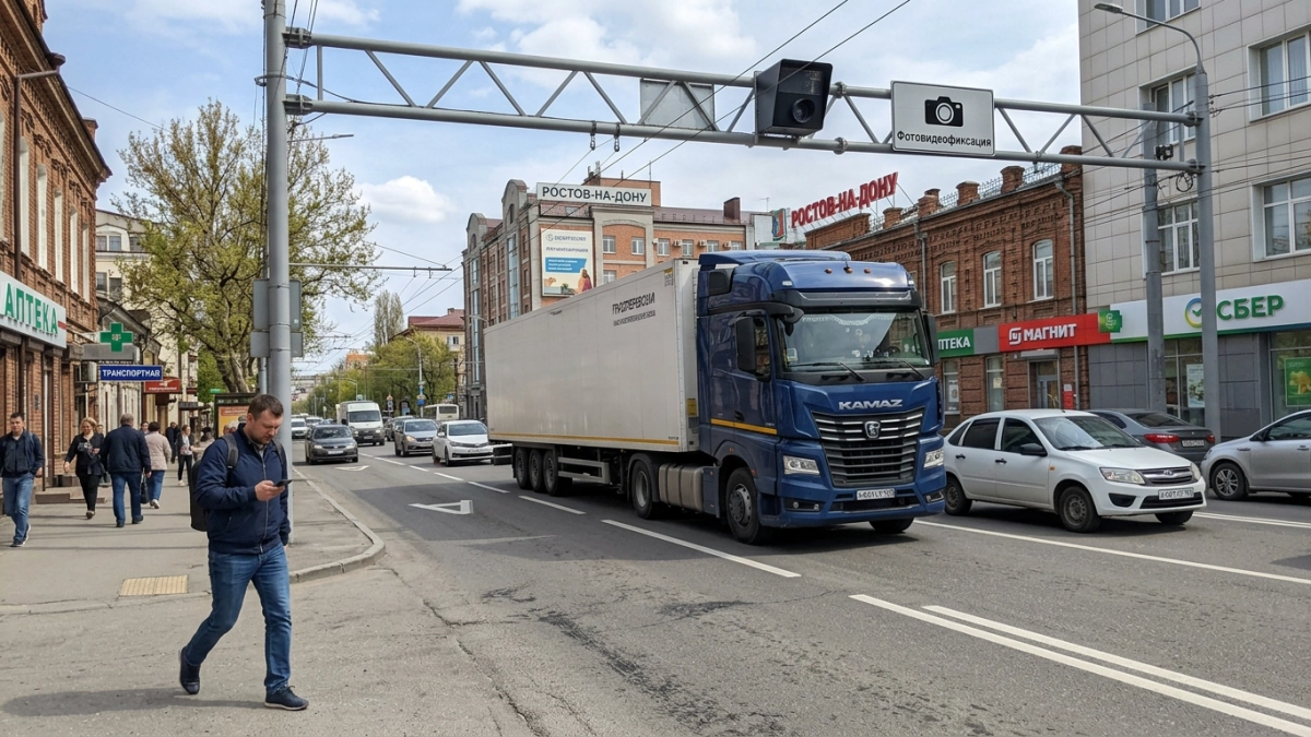 В Ростове к 1 мая обновят систему фотофиксации для грузовиков
