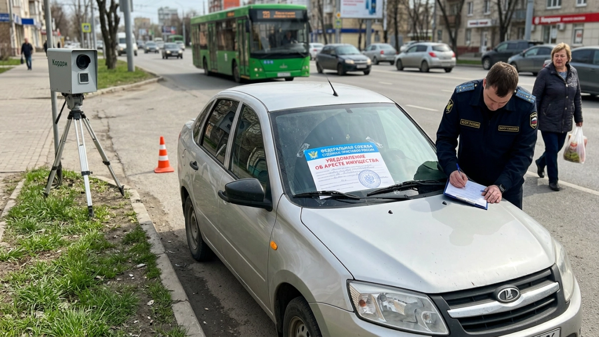В Ростовской области камеры «Кордон» начали выявлять водителей-должников в потоке