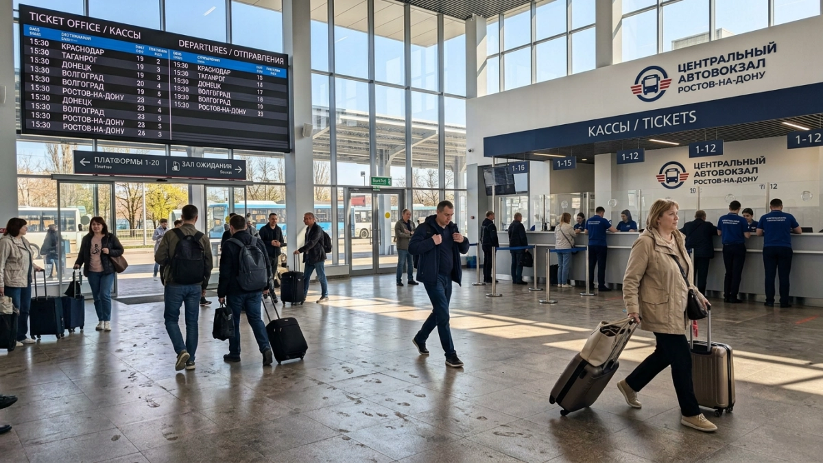 Ростовский автовокзал получил 96,5 млн рублей убытка второй год подряд