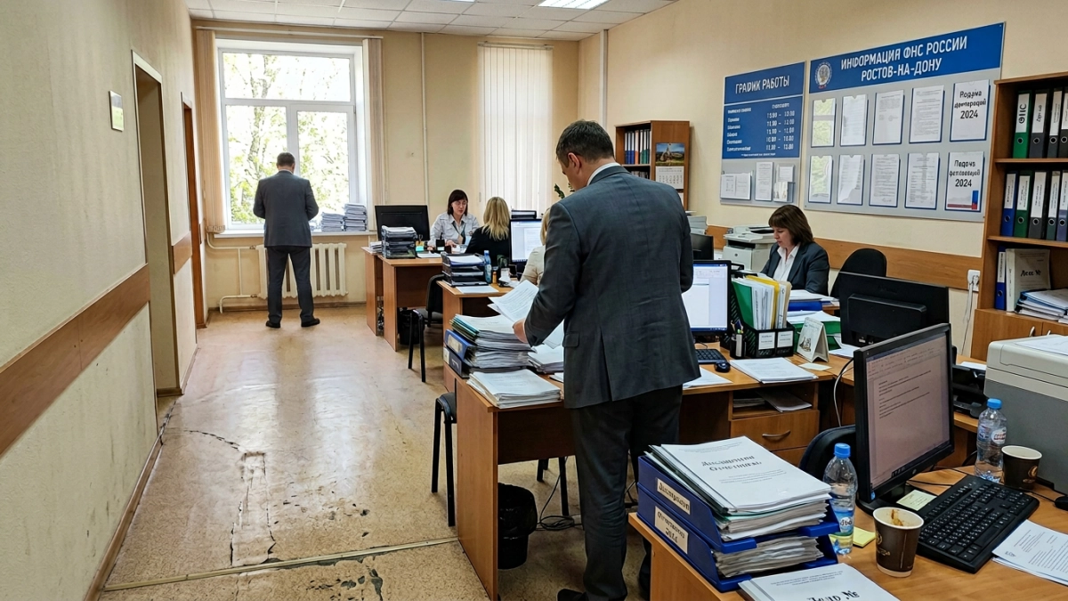 Замначальника налоговой инспекции Ростова задержан за подлог и превышение полномочий