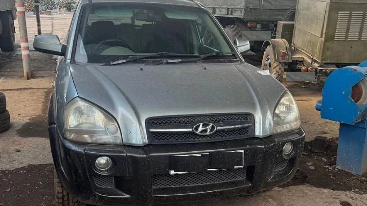 Hyundai Tucson, ввезённый из Грузии и не вывезенный вовремя, передан Минобороны