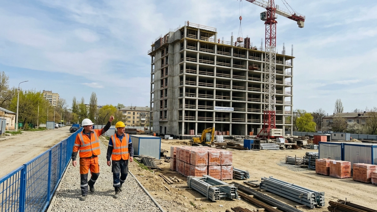 10-этажный корпус БСМП в Таганроге на 524 койки сдадут раньше срока