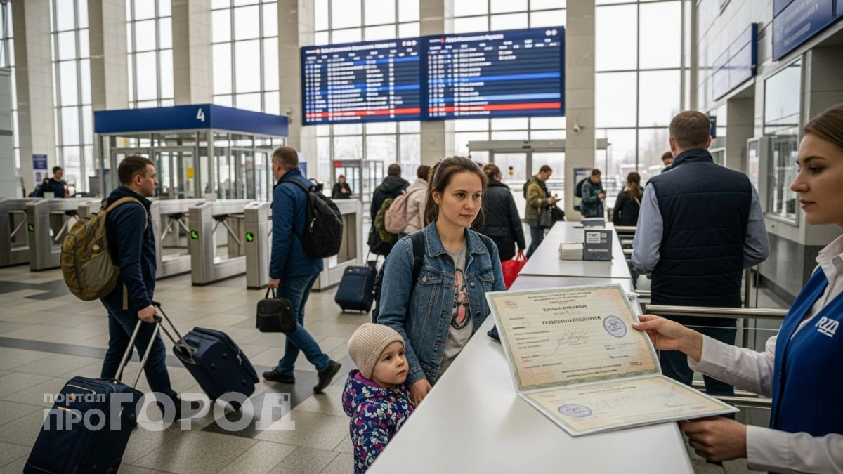 Билет на поезд пропадет зря: проверяйте наличие красного штампа в свидетельстве о рождении перед поездкой