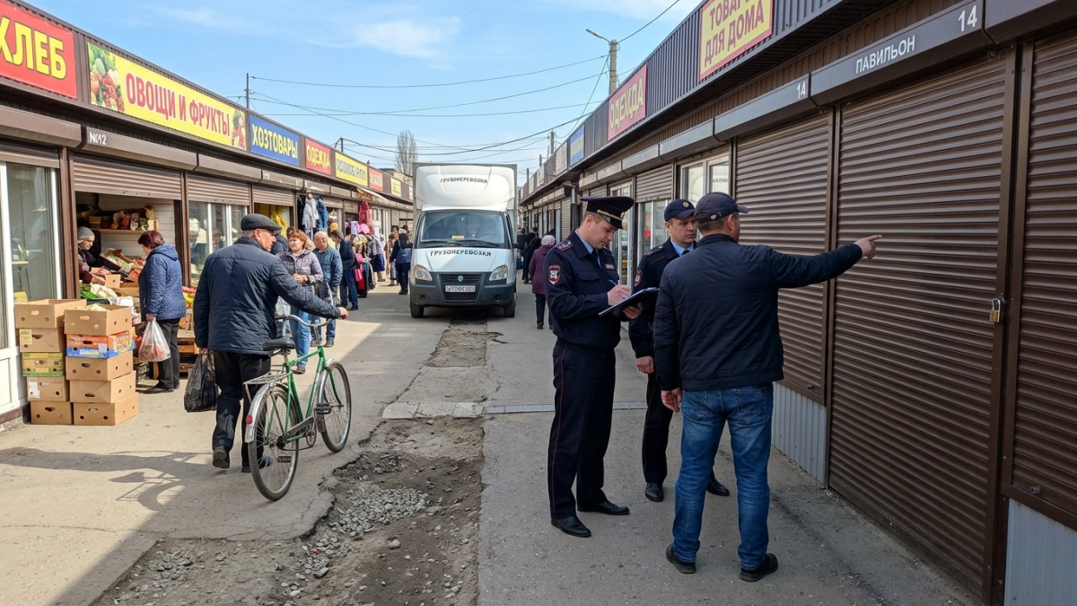 Рынки на Темернике под угрозой закрытия: полиция выявила нарушения