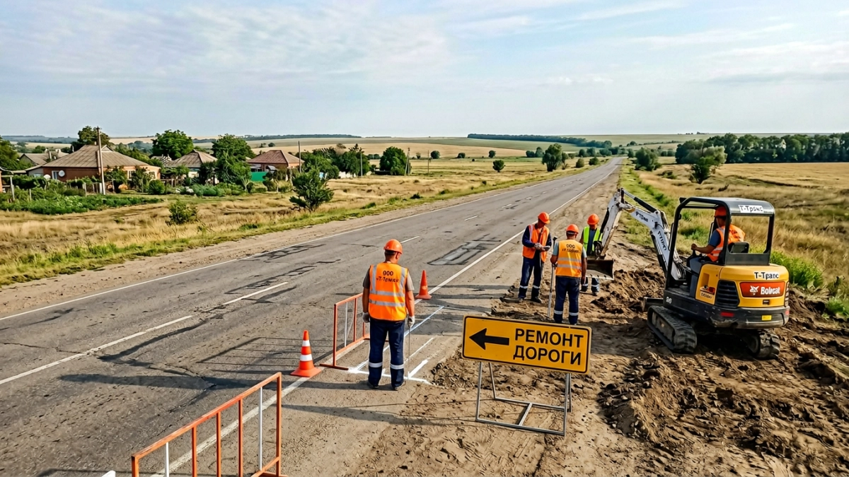 На трассе Миллерово — Вешенская отремонтируют дорогу за 22 млн рублей