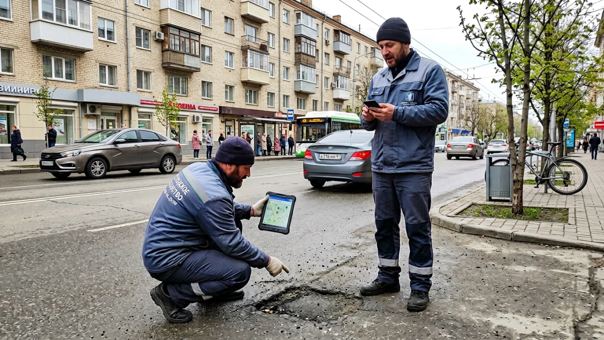 Ростов займётся поиском ям на дорогах с помощью ИИ по опыту Еревана