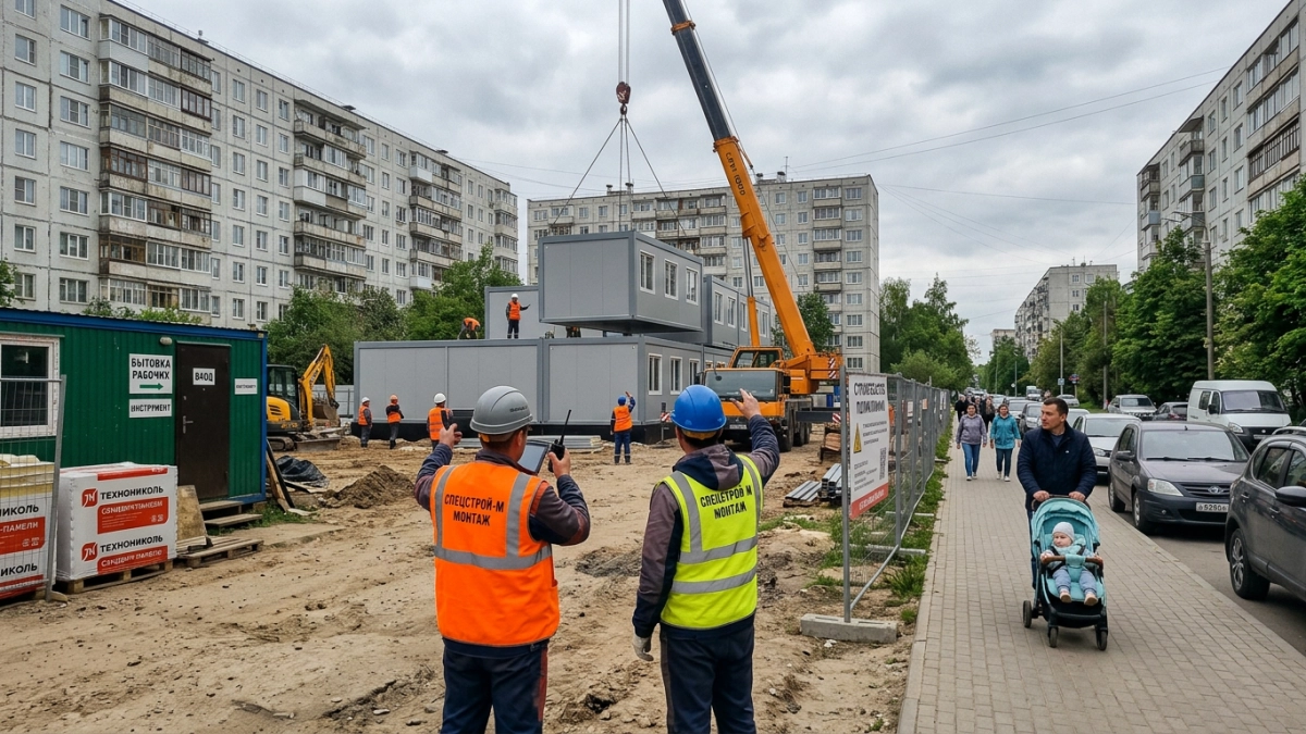 В Суворовском за 300 млн рублей строят поликлинику на 250 посещений в смену