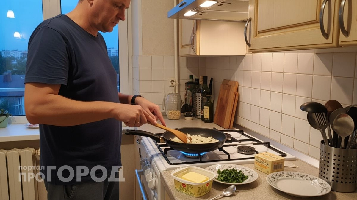 Секрет идеального золотистого лука: добавьте щепотку соды при жарке и забудьте о подгоревших кусочках навсегда