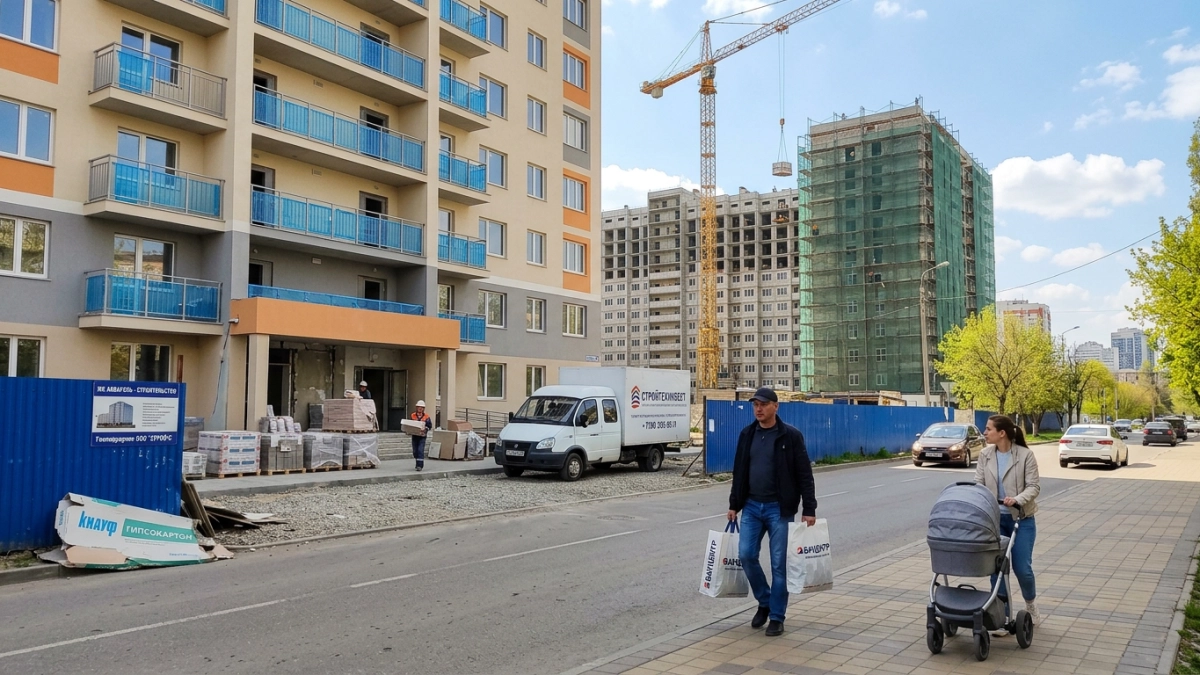 В Ростове за год стало на 42 многоэтажки больше — при меньшем числе застройщиков