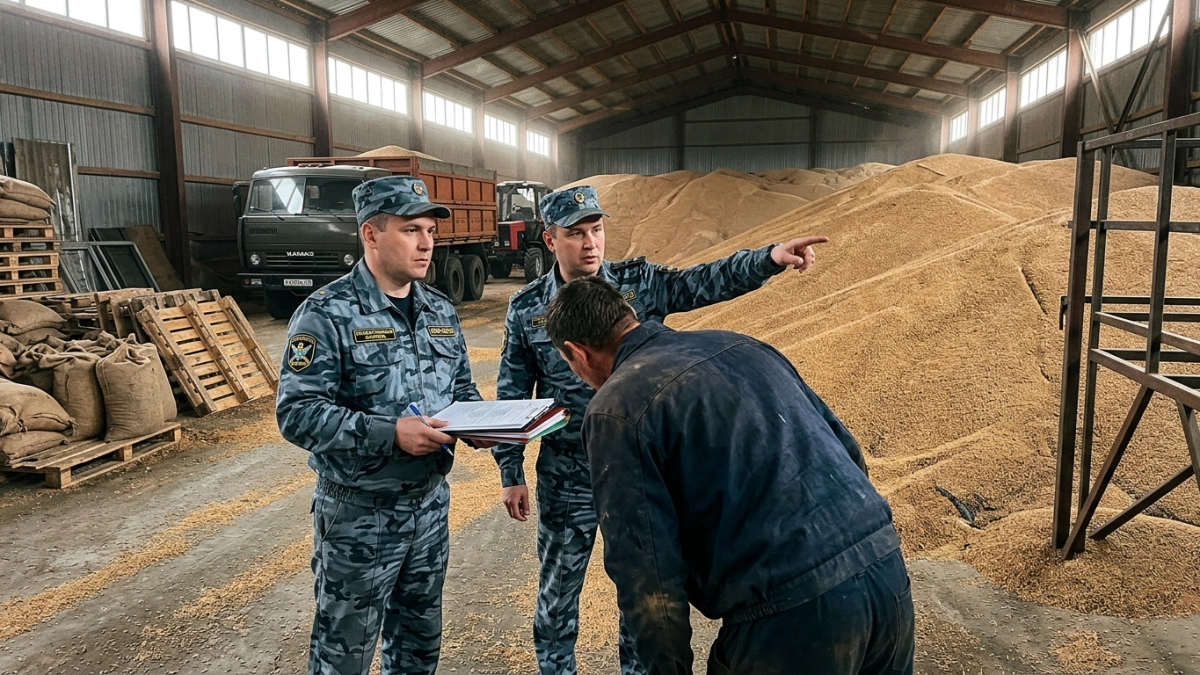 Донской предприниматель два года вывозил зерно без карантинных сертификатов