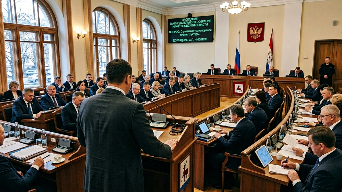 Юрий Слюсарь отчитается перед депутатами о работе правительства за 2025 год