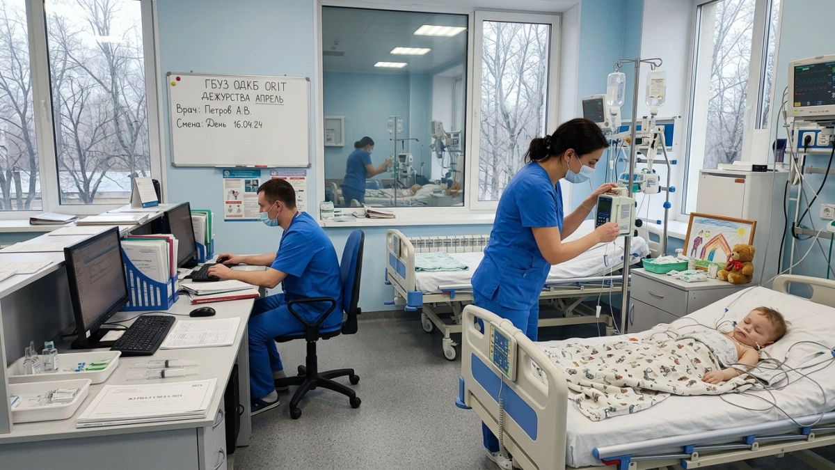 50 лет на страже детских жизней: реаниматологи ОДКБ спасли почти 1000 пациентов за год