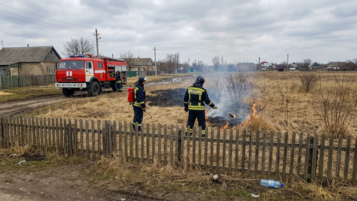 Семь техногенных пожаров за сутки: в Ростовской области задействовали 96 спасателей