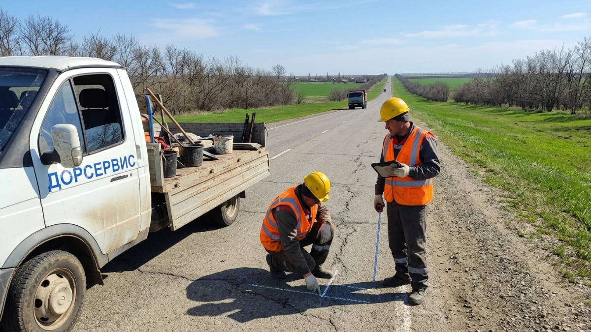 В Волгодонском районе за 20,8 млн отремонтируют 1,7 км трассы к концу лета