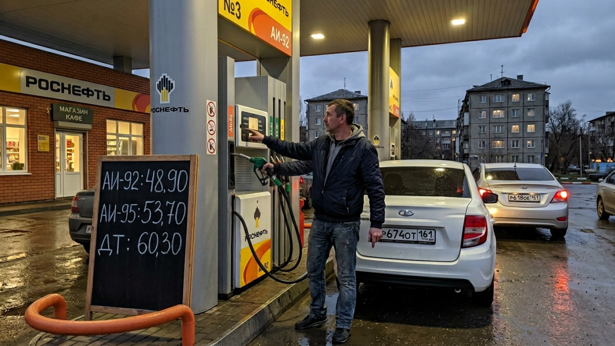 Бензин на Дону подорожал сильнее всех непродовольственных товаров за год