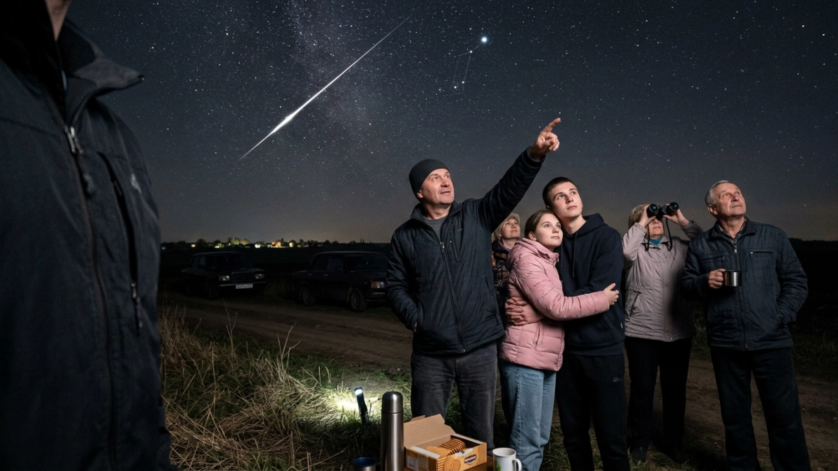 Лириды 22–23 апреля: новолуние создаст идеальные условия для наблюдения