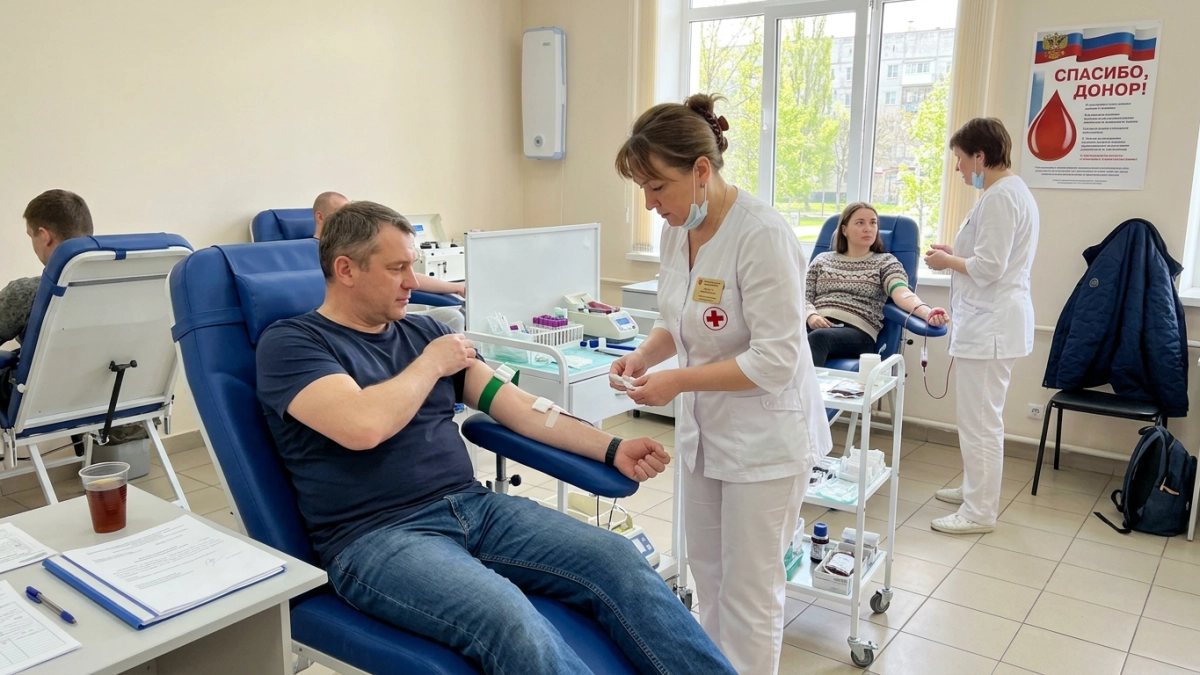 Губернатор Слюсарь наградил 114 доноров крови из Ростовской области