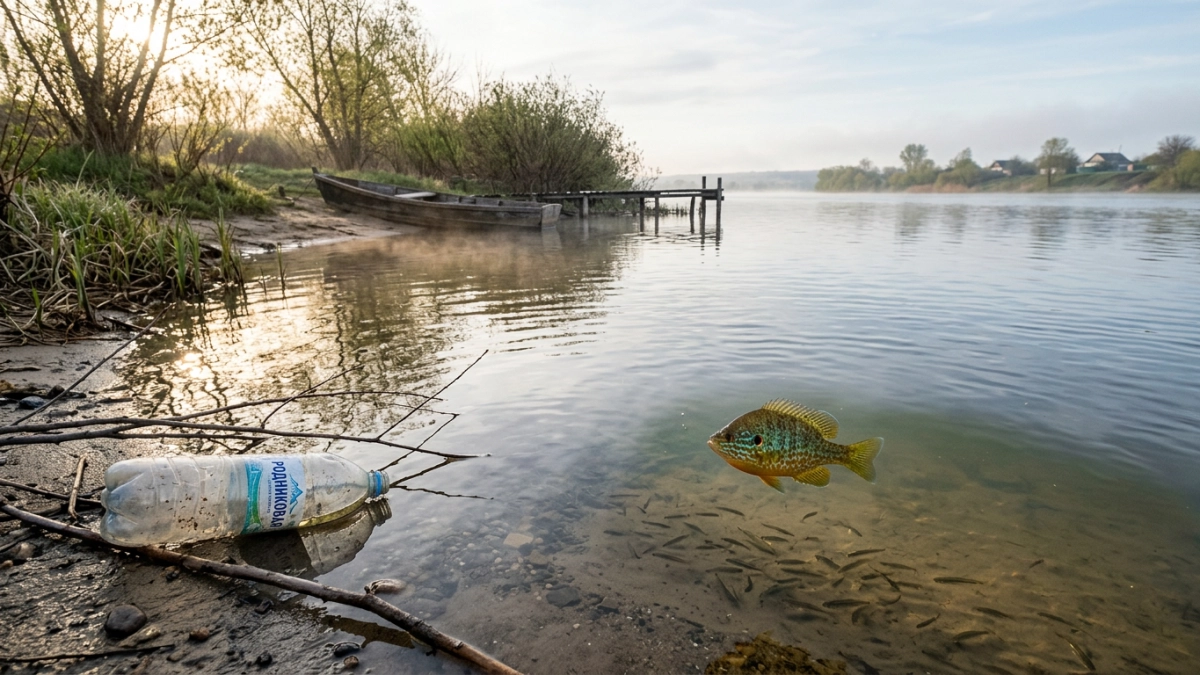 Инвазивный солнечный окунь из Америки переключился на рыбу в реках Дона