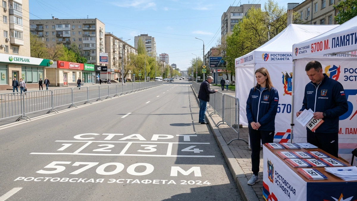 В Ростове отменили первомайскую эстафету, которой больше ста лет