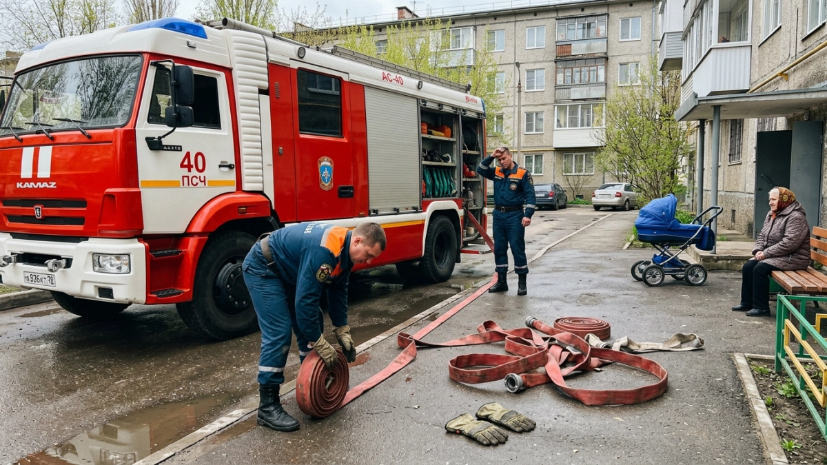 За сутки в Ростовской области шесть пожаров: двое погибших, один спасён