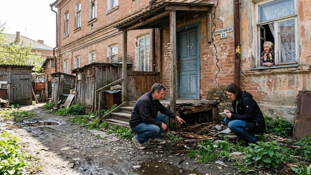 Дом 1900-х годов в Ростове может не дожить до запланированного ремонта