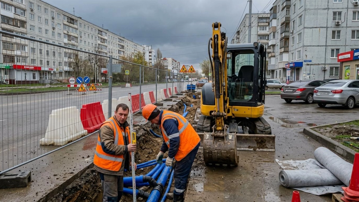 Реконструкция Вавилова идет по графику: власти объяснили отсутствие рабочих