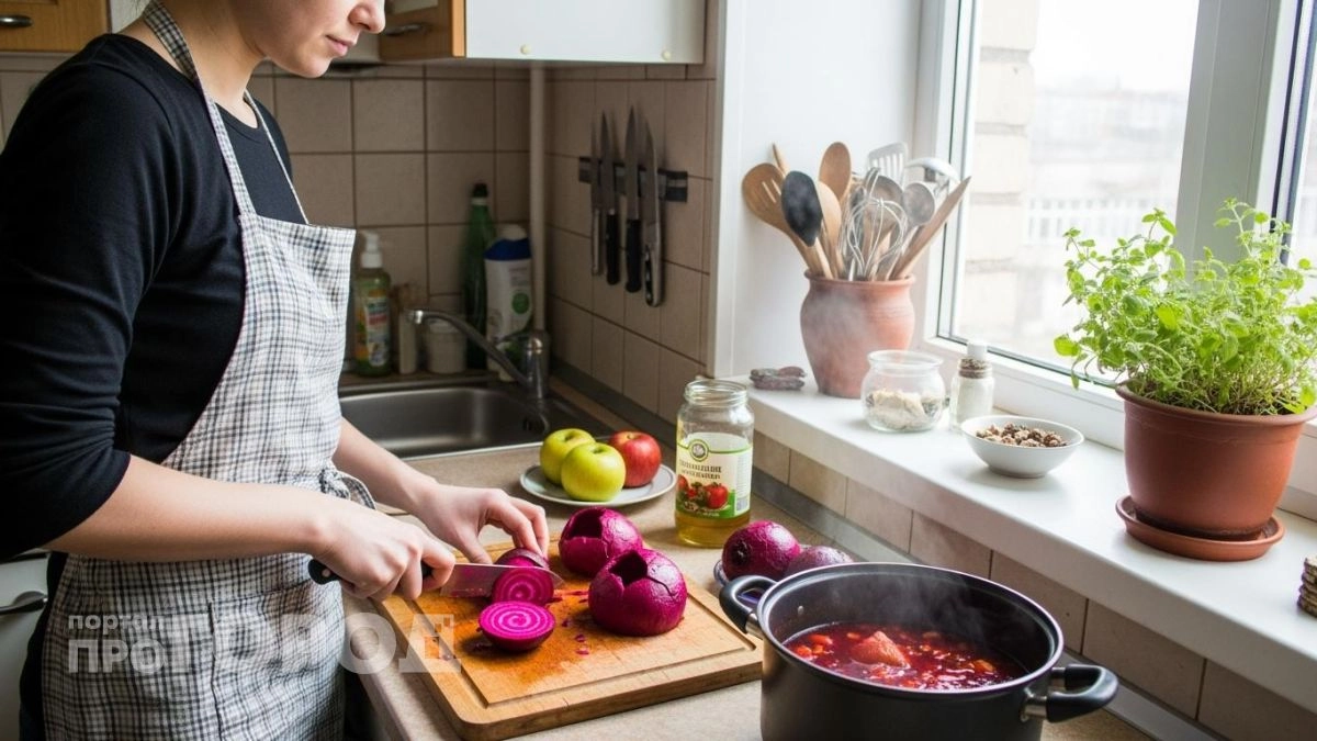 Секрет идеального борща кроется в зажарке: делайте так и свекла навсегда сохранит свой глубокий рубиновый цвет