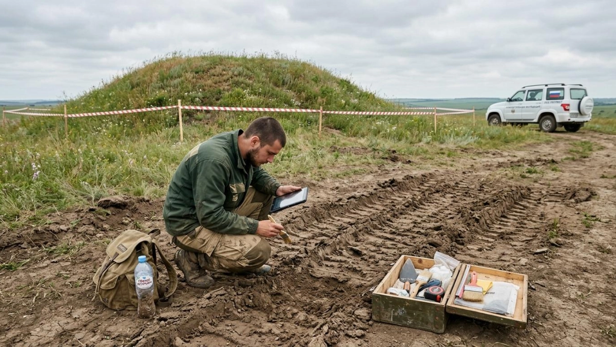 В Ростовской области строителей обвинили в ущербе курганам на 286 млн рублей