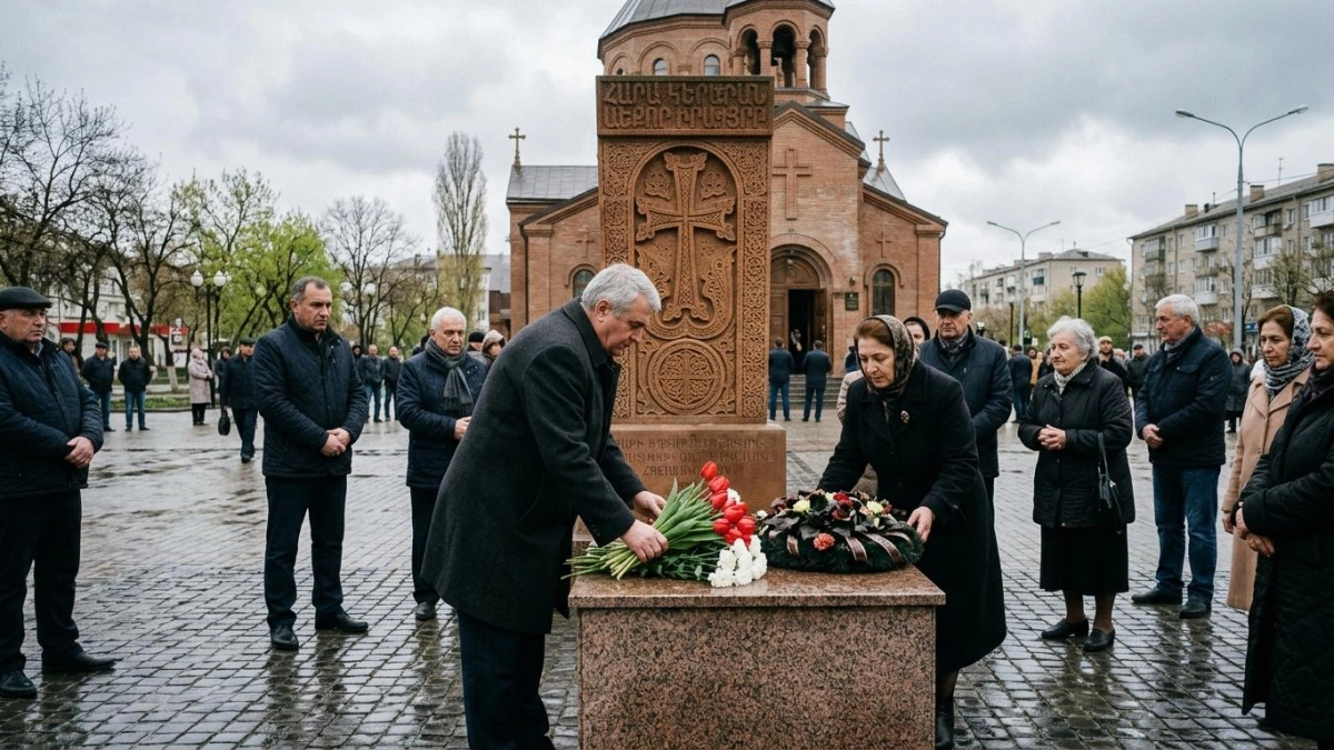 111 лет спустя: Ростов вспомнил жертв геноцида армян у единственного монумента