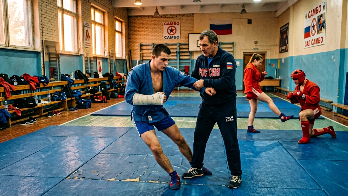 Студенты Таганрога взяли 4 медали чемпионата России по самбо