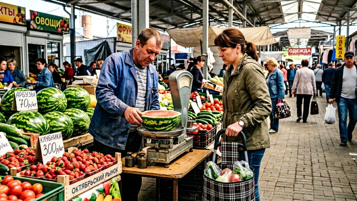 Иранские арбузы появились в Ростове на два месяца раньше сезона
