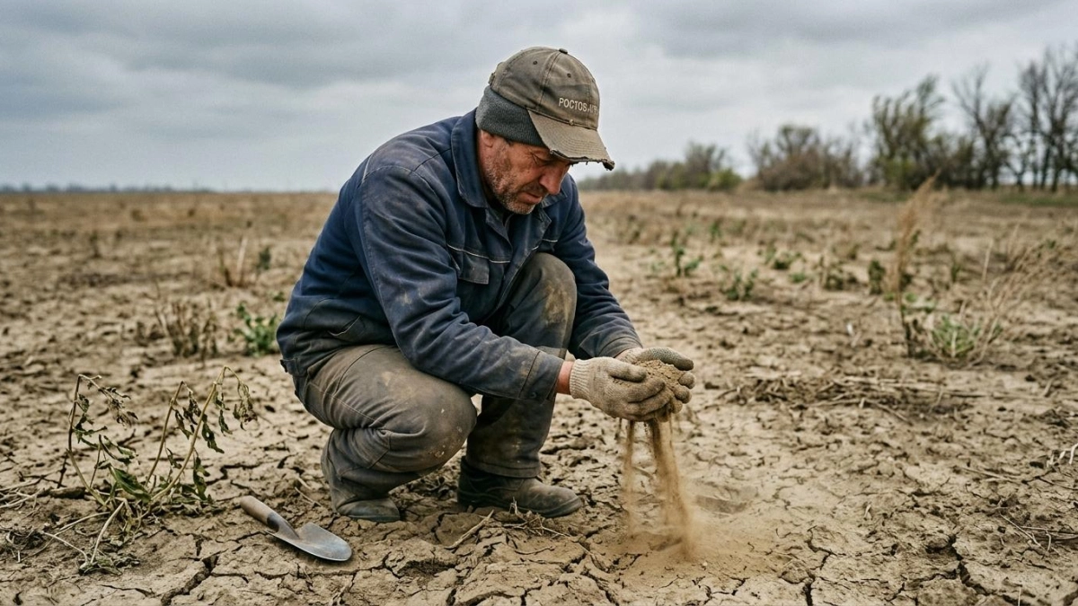 Пять из шести агрозон Ростовской области получили сильную степень деградации