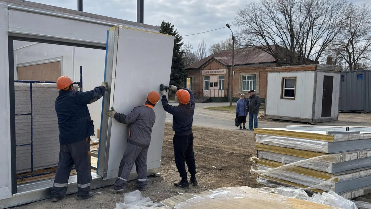В посёлке Щепкино построят модульный ДК вместо тесного административного здания