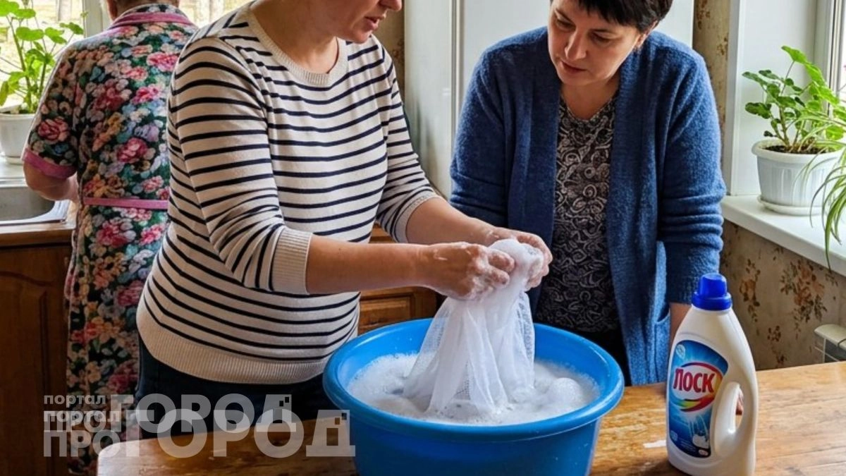 Забудьте про желтизну на окнах: одна простая смесь вернет тюлю ослепительную белизну всего за 10 минут