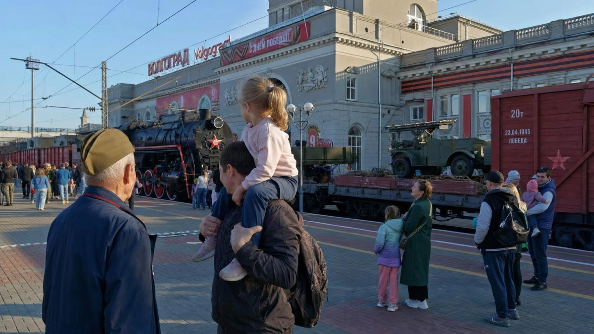 Ретропоезд Победы привезёт в Ростов «Зверобой» и паровоз Сталинграда