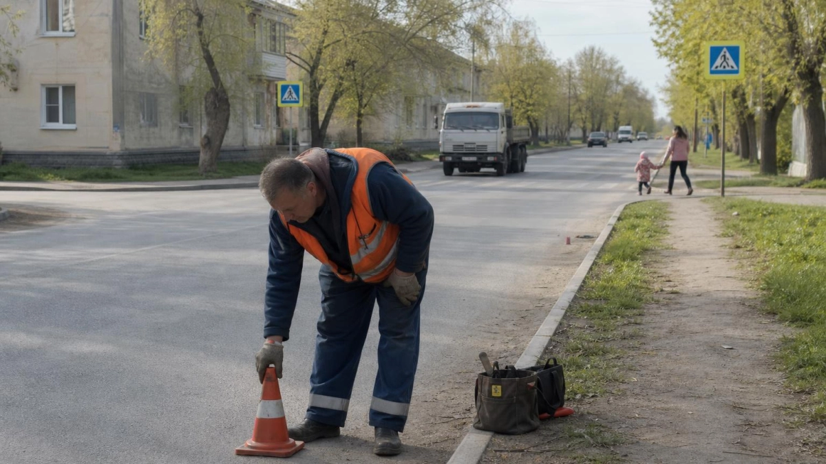 Электровелосипедист погиб после выезда на встречную и столкновения с КамАЗом