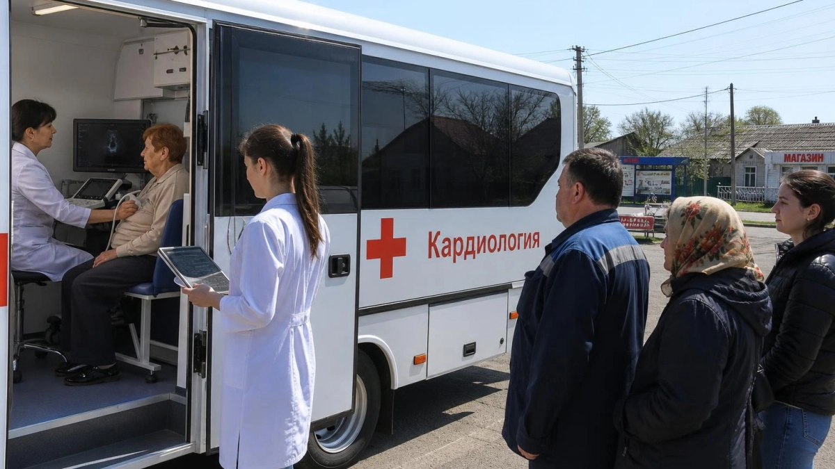Кардиомобиль в Ростовской области за 48 выездов спас десятки жителей сёл от инфарктов