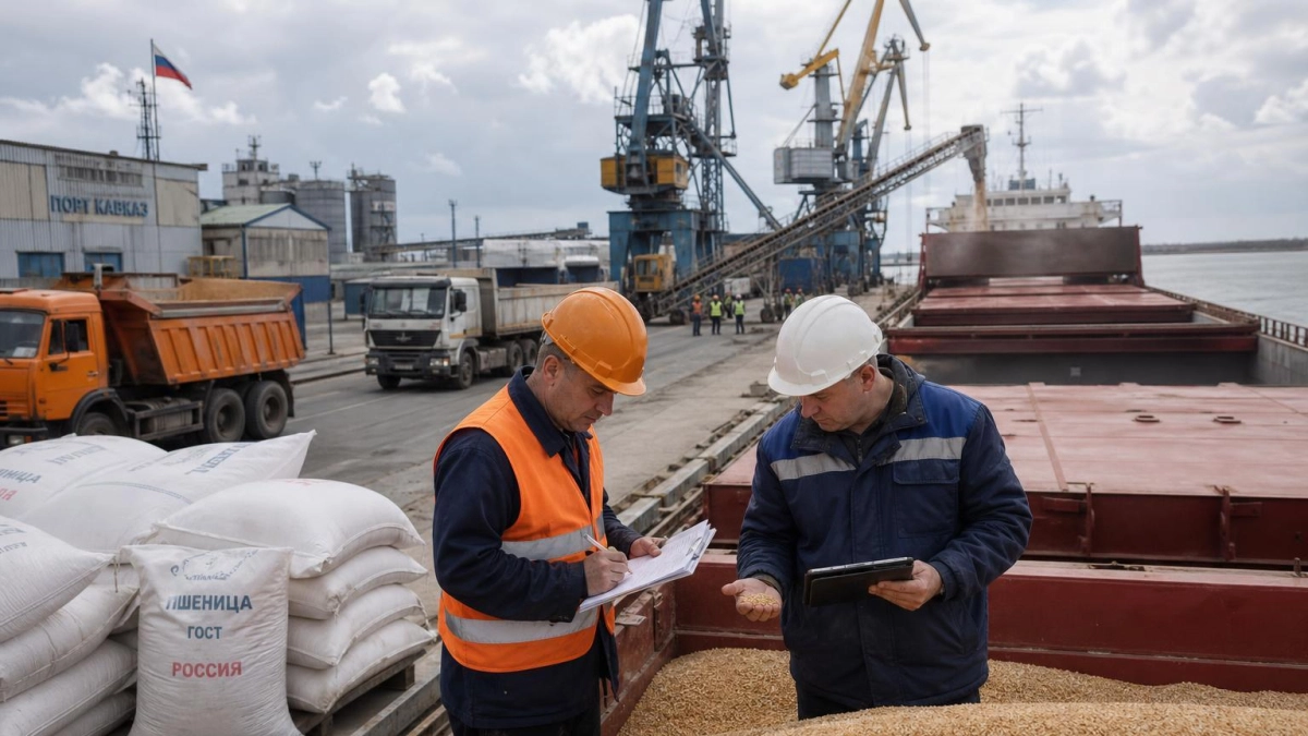 Экспорт зерна через порты Ростовской области вырос на треть за год