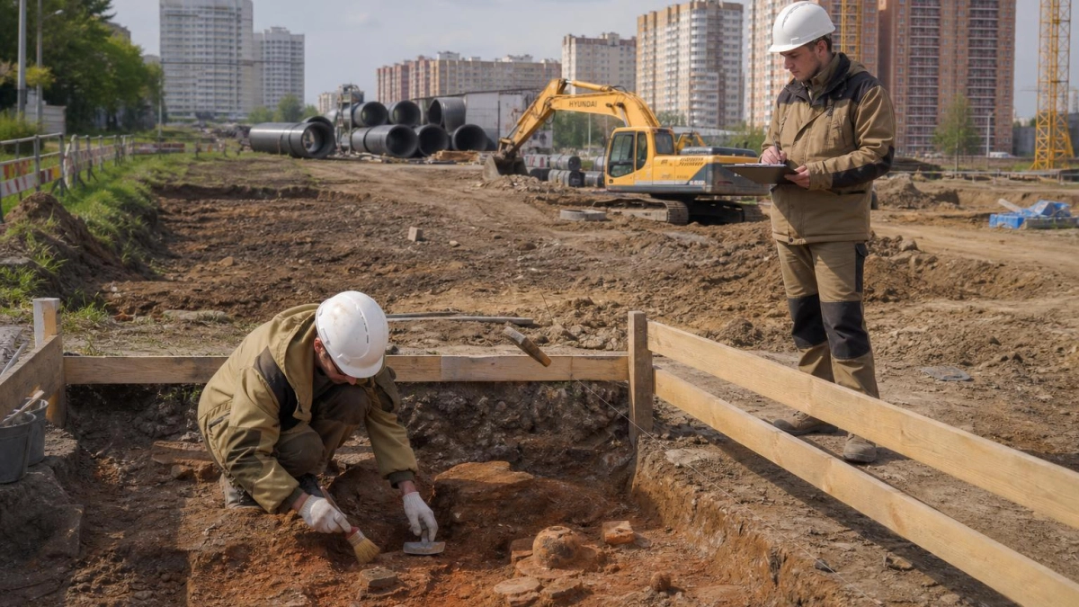 В Ростове завершили раскопки на месте реконструкции ливнёвки