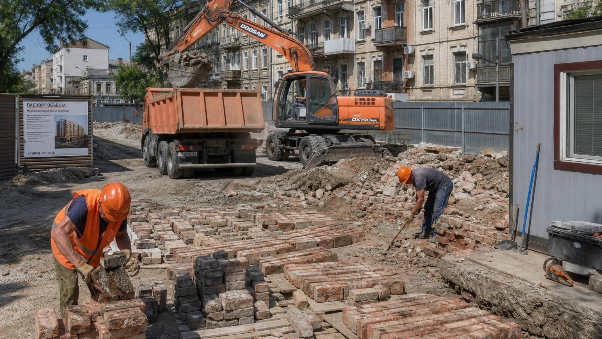 Три этажа за несколько недель: на месте дома Парамонова убирают завалы