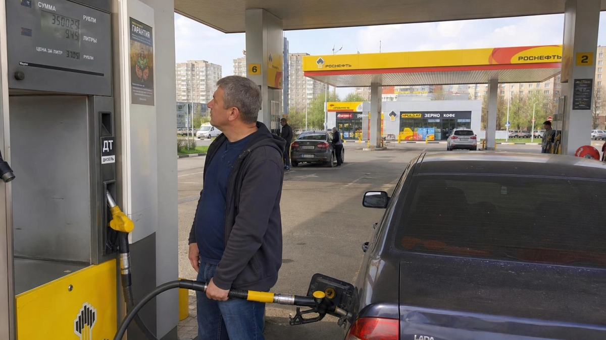 Дизель в Ростове подорожал на 50 копеек за неделю и стоит уже 75,50