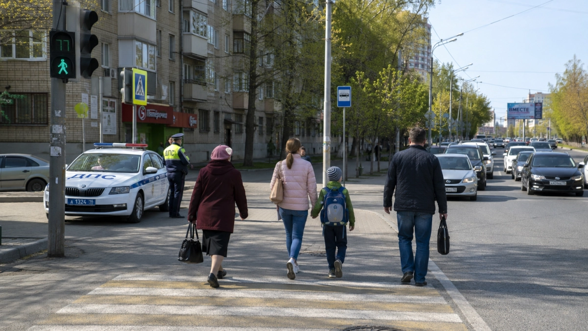 «Нива» проехала на красный и сбила 80-летнюю пешеходку в Аксае
