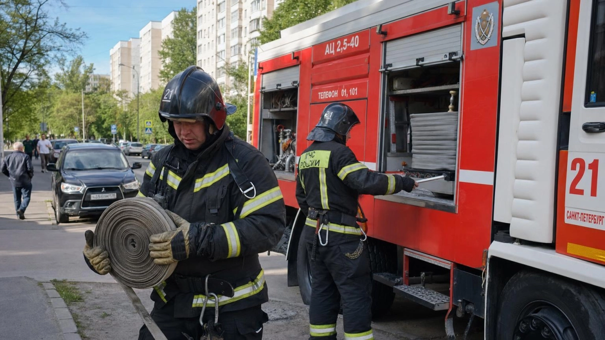 В Таганроге сбита ракета: обломки подожгли автомобили на Циолковского