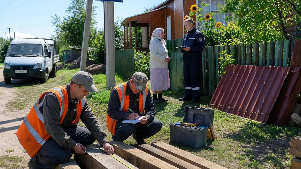 БПЛА разрушил кровлю дома и поджёг газовую трубу в Ростовской области